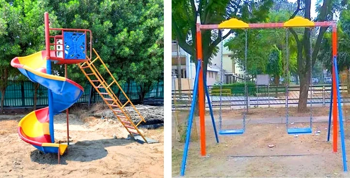 Childrens playing equipment